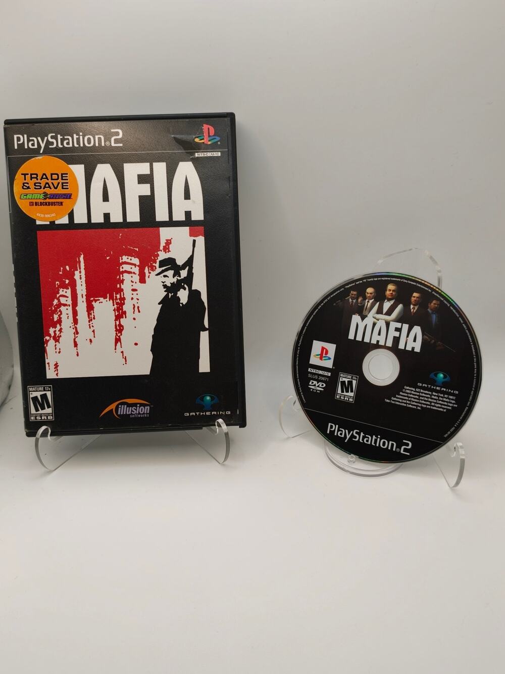Mafia PS2 Case + Disc Tested Working